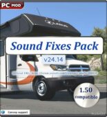 ETS2 Mod: Sound Fixes Pack v24.14 1.50 (Featured)