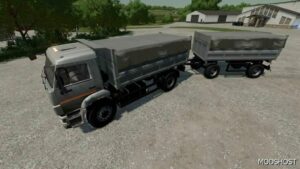 FS22 Kamaz Truck Mod: 53605 Amkar (Image #4)