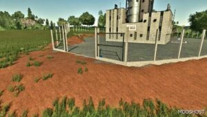 FS22 Wired Fence and Rail Gate V1.1 mod