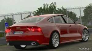 ETS2 Audi Car Mod: RS7 Sportback 2013 4G8 V4.7 1.50 (Image #2)