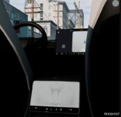 BeamNG Tesla Car Mod: Model 3 2024 V2 0.32 (Image #3)