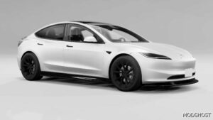 BeamNG Tesla Model 3 Facelift 2024 V2.0 0.32 mod