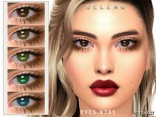 Sims 4 Mod: Eyes N205