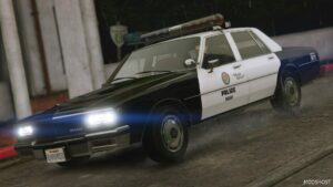 GTA 5 Vehicle Mod: Declasse Impaler Police Pack Addon (Image #2)