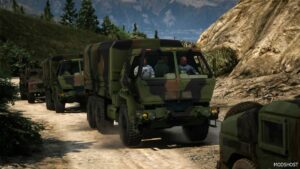 GTA 5 Vehicle Mod: Oshkosh M1083 Fmtv Add-On | Vehfuncs V (Image #2)