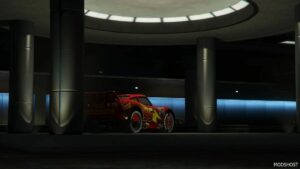 GTA 5 Vehicle Mod: Lightning Mcqueen Mod Addon OIV (Image #4)