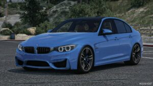 GTA 5 BMW Vehicle Mod: 2016 BMW M3 (F80) (Image #2)