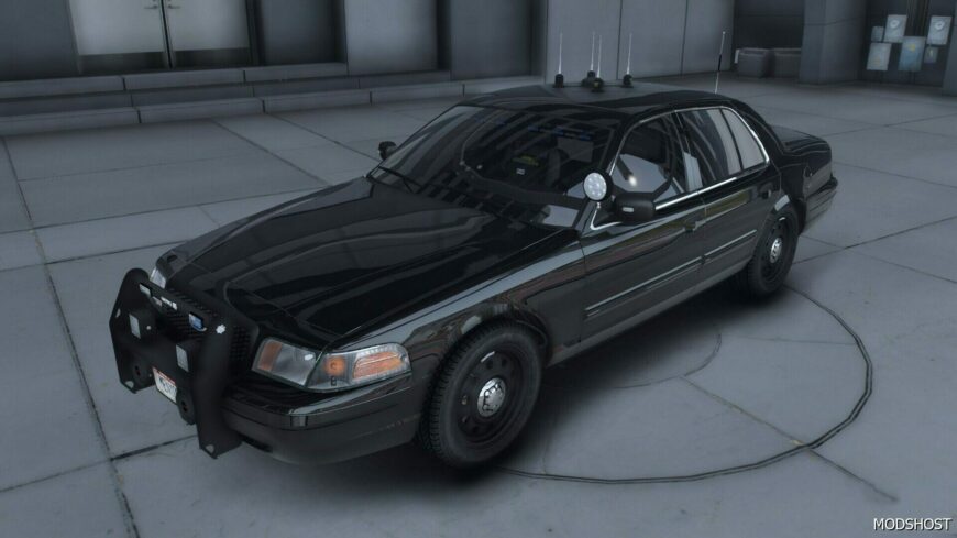 GTA 5 Ford Vehicle Mod: Crown Victoria FBI (Featured)