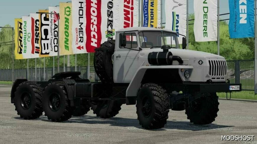 FS22 Truck Mod: Ural 44202/5557 V1.1 (Featured)