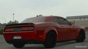 ETS2 Dodge Challenger SRT Hellcat Widebody 2018 V1.8 1.50 mod