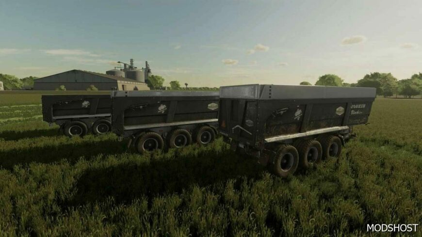 FS22 Joskin Trailer Mod: Trans Space 8000 Black Line (Featured)