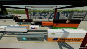 FS22 Placeable Mod: Container Pack (Featured)