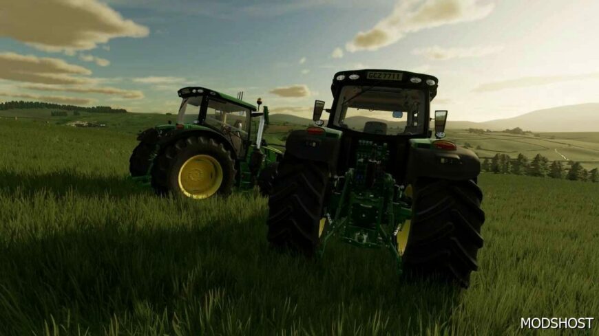 FS22 John Deere Tractor Mod: 6R Series Medium / Small Frame (Featured)