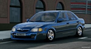 BeamNG Mazda Car Mod: 323 Familia/Protage 1999 V1.2 0.32 (Featured)