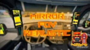 ATS Realistic Mirror Zoom Mod 1.50 mod