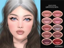 Sims 4 Lipstick A174 mod