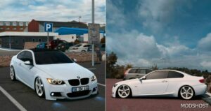 ETS2 BMW Car Mod: 3 Series E92 M-Tech 1.50 (Featured)