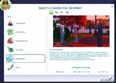 Sims 4 Mod: Veterinarian Career (Image #2)