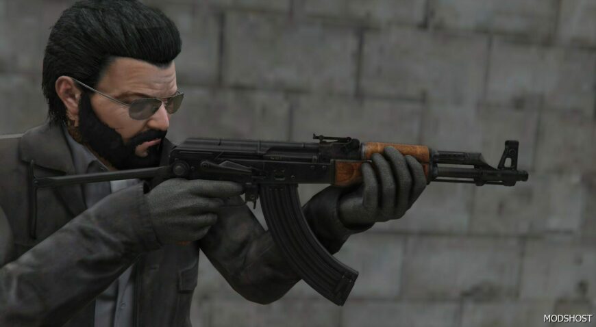 GTA 5 Weapon Mod: Costum AK from Black OPS Cold WAR (Featured)