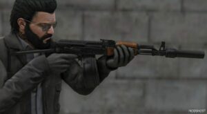 GTA 5 Weapon Mod: Costum AK from Black OPS Cold WAR (Image #3)