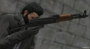 GTA 5 Weapon Mod: Costum AK from Black OPS Cold WAR (Image #5)