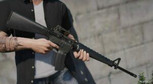 GTA 5 Weapon Mod: M16 from Black OPS Cold WAR (Image #2)