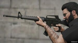 GTA 5 Weapon Mod: M16 from Black OPS Cold WAR (Image #4)