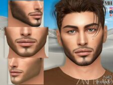 Sims 4 Patreon Zane Beard N40 mod