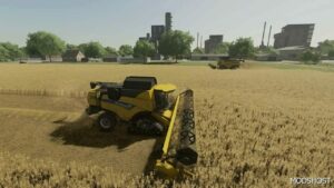 FS22 NEW Holland Combine Mod: CX Soucy Tracks (Featured)