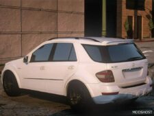 GTA 5 Mercedes-Benz Vehicle Mod: 2008 Mercedes Benz Ml 63 Amg (W164) Add-On | Tuning | Extras | Wheels | Vehfuncs V V2.1 (Image #2)