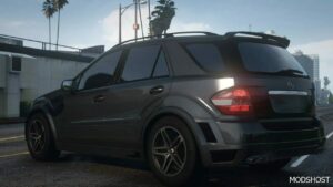 GTA 5 Mercedes-Benz Vehicle Mod: 2008 Mercedes Benz Ml 63 Amg (W164) Add-On | Tuning | Extras | Wheels | Vehfuncs V V2.1 (Image #3)