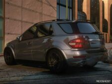 GTA 5 Mercedes-Benz Vehicle Mod: 2008 Mercedes Benz Ml 63 Amg (W164) Add-On | Tuning | Extras | Wheels | Vehfuncs V V2.1 (Image #5)