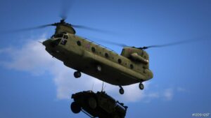 GTA 5 Vehicle Mod: CH-47D Chinook US Army & Royal AIR Force Add-On (Image #4)