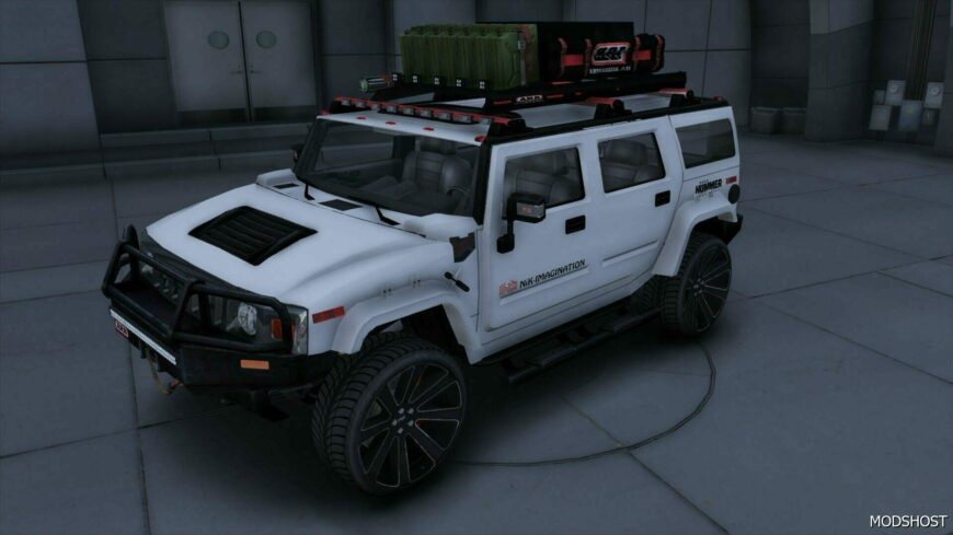 GTA 5 Vehicle Mod: Hummer Offroad Modified (Featured)