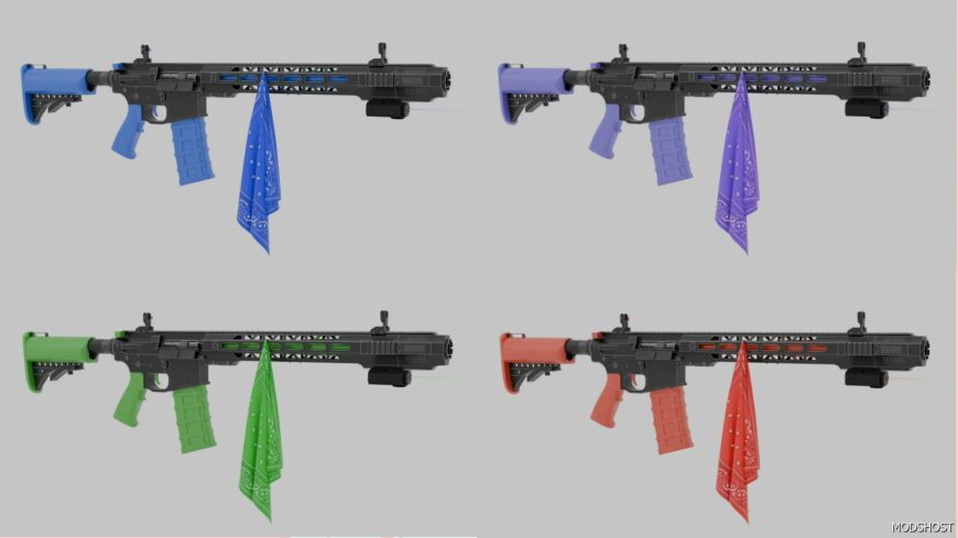 GTA 5 AR-15 Gang Variants mod