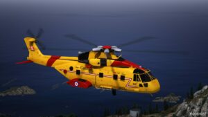 GTA 5 Vehicle Mod: AW-101 Merlin Britain Canada Portugal Add-On (Featured)