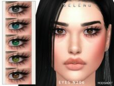 Sims 4 Eyes N206 mod
