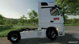 FS22 Mercedes Actros 2022 XPO Logistics mod