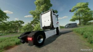 FS22 Mercedes-Benz Truck Mod: Mercedes Actros 2022 XPO Logistics (Image #5)