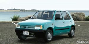 GTA 5 Nissan Vehicle Mod: Micra 1998 Add-On (Image #2)