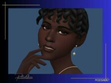 Sims 4 Female Accessory Mod: Juno Earrings (Image #4)