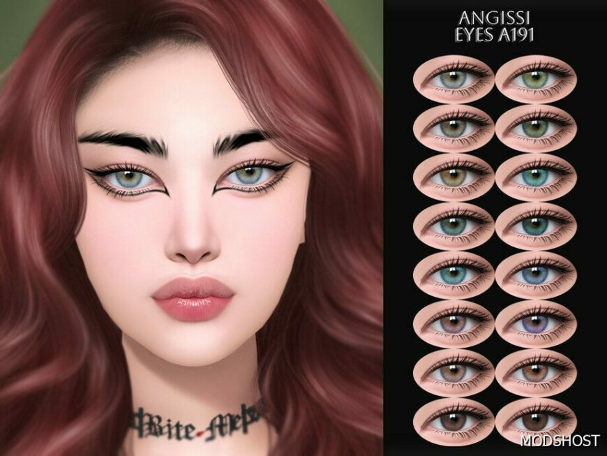 Sims 4 Mod: Eyes A191 (Featured)