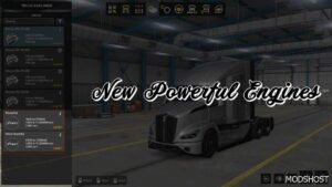 ATS NEW Powerful Engines V1.2 1.50 mod