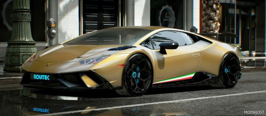 GTA 5 Lamborghini Huracan Novitec 2022 mod