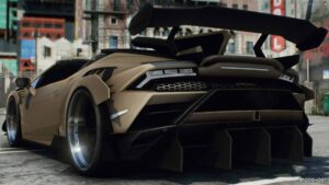 GTA 5 Lamborghini Vehicle Mod: Huracan EVO2 Spyder (Image #3)