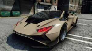 GTA 5 Lamborghini Vehicle Mod: Huracan EVO2 Spyder (Image #5)