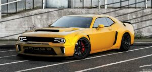 GTA 5 Dodge Vehicle Mod: 2018 Dodge Challenger Madmax Edition (Featured)