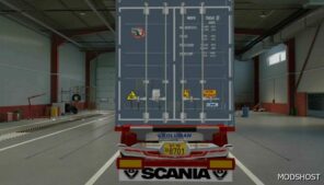 ETS2 Mod: Columan Container Trailer with Korean Specifications 1.50 (Image #2)
