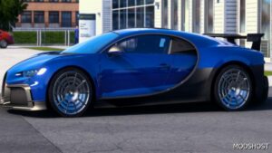 ETS2 Car Mod: Bugatti Chiron 2021 V2.3 1.50 (Image #2)