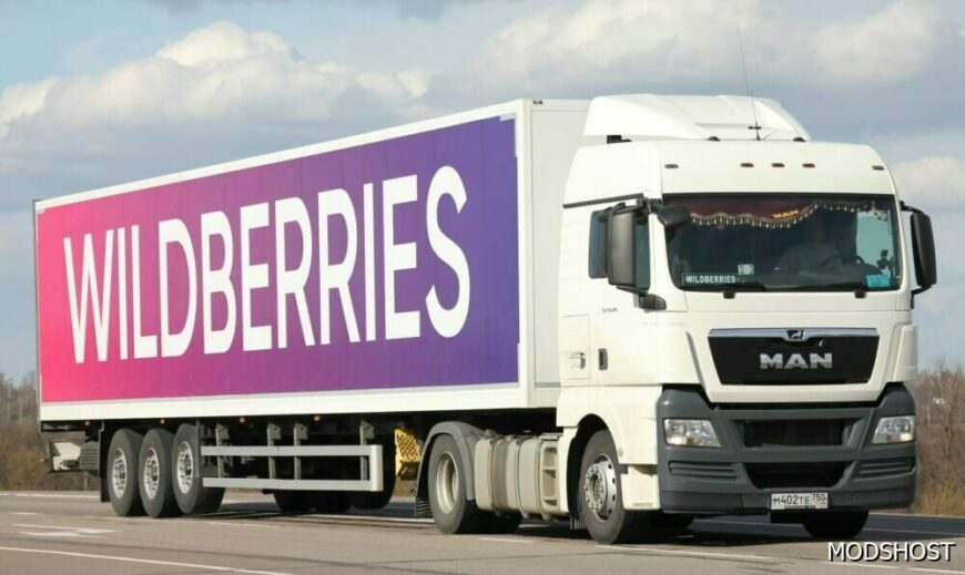 ETS2 Mod: Combo Skin Wildberries 1.50 (Featured)